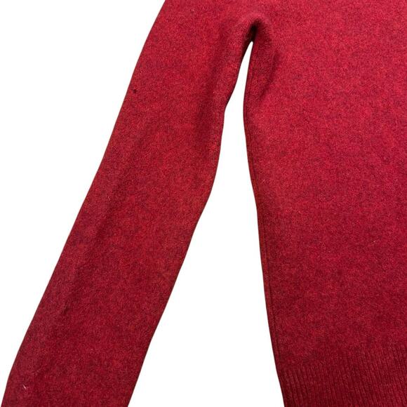 Polo by Ralph Lauren Vintage 90’s Red Lambs Wool Sweater - Picture 4 of 6